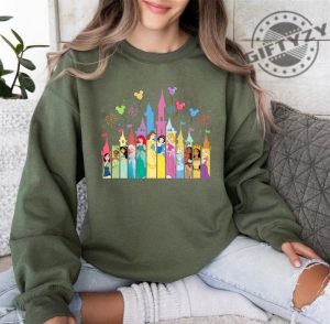 Princess Castle Shirt Kids Disney Castle Shirt Disney Girl Trip Hoodie Princess Sweatshirt Princess Castle Disney Family Trip Tshirt Princess Castle Shirt giftyzy 3