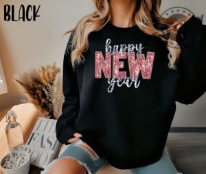 Glitter New Years Shirt New Years Sweatshirt Womens New Years Eve Tshirt New Years Eve Hoodie Happy New Year Glitter Shirt giftyzy 9