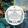 retirement ornament happy retirement christmas ornaments retiree boss xmas tree decor funny personalized gift for retired coworker grandparent laughinks 1