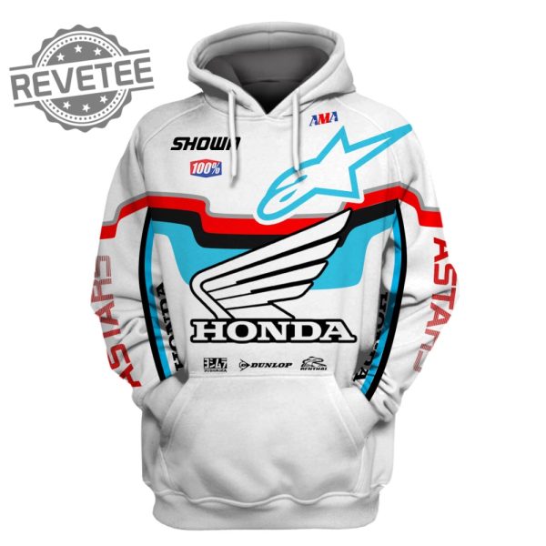 Jett Lawrence 18 Honda 3D Shirt Hoodie Limited Edition revetee 1