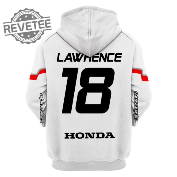 Jett Lawrence 18 Honda 3D Shirt Hoodie Limited Edition revetee 2