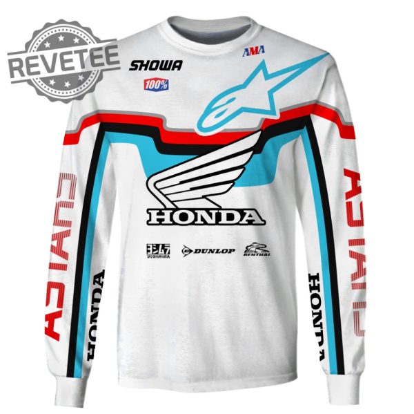Jett Lawrence 18 Honda 3D Shirt Hoodie Limited Edition revetee 3
