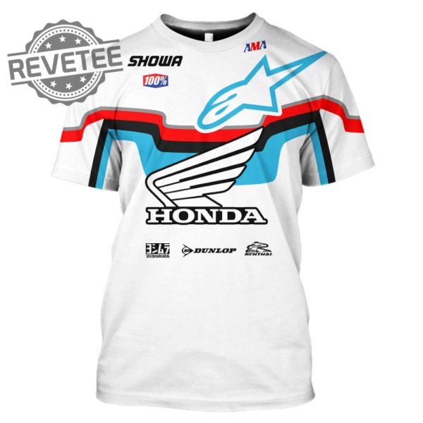 Jett Lawrence 18 Honda 3D Shirt Hoodie Limited Edition revetee 5
