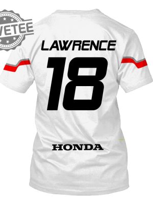 Jett Lawrence 18 Honda 3D Shirt Hoodie Limited Edition revetee 6