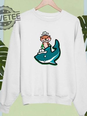 Dallas Stars San Jose Sharks Jake Otter Stan Shark Shirt Hoodie Sweatshirt Unique revetee 3