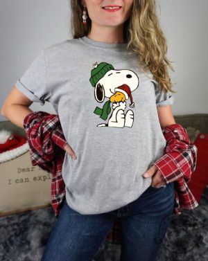 Snoopy Christmas Shirt Dog Christmas Crewneck Sweatshirt Winter Clothes Snoopy Hoodie Boujee Tshirt Christmas Apparel giftyzy 6