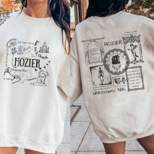 Hozier Unreal Unearth List 2023 Shirt Hozier Music Shirt No Grave Can Hold My Body Down Hozier In A Week Shirt Hozier Unisex Gift Hoodie Unique revetee 2 1