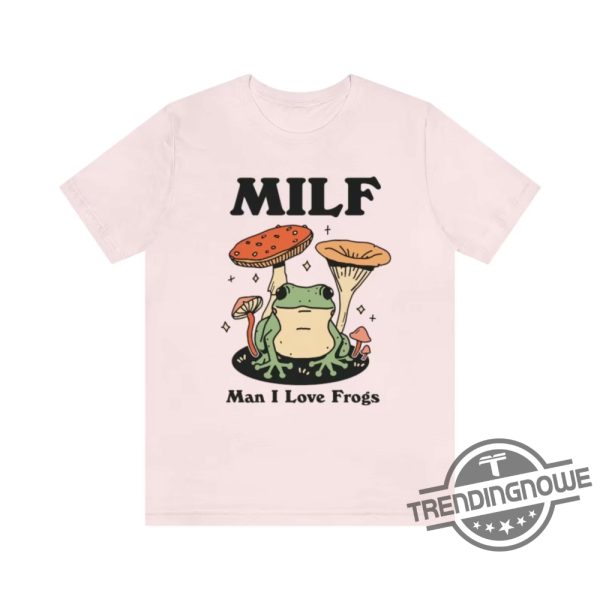 Retro Frog Shirt Funny Milf Froggy Shirt Cottagecore Froggy Tee Toad Shirt Frog Lover Shirt Mom Shirt Gift trendingnowe 2
