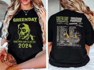 Green Day The Saviors 2024 Tour Shirt Green Day Band Graphic Tshirt Green Day Concert Sweatshirt Green Day Fan Hoodie Rock Band Green Day Shirt giftyzy 3