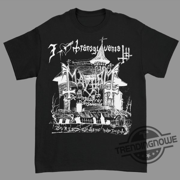 Norway Rock Mayhem Shirt Transylvania Norway Rock Mayhem Band Vintage Punk T Shirt Mayhem Band Shirt Mayhem Shirt trendingnowe 1