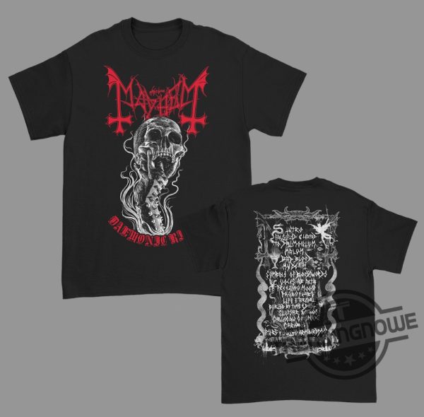 Norway Rock Mayhem Shirt Gauntlet Norway Rock Mayhem Band Vintage Punk T Shirt Mayhem Band Shirt Mayhem Shirt trendingnowe 1