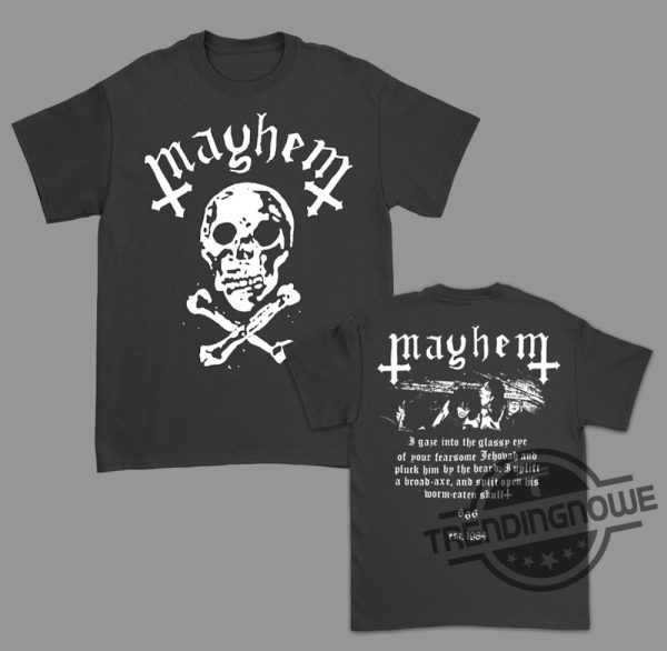 Norway Rock Mayhem Shirt Est 1984 Norway Rock Mayhem Band Vintage Punk T Shirt Mayhem Band Shirt Mayhem Shirt trendingnowe 1