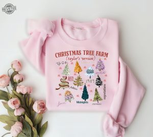 Christmas Tree Farm Taylors Version Sweatshirt Concert Christmas Shirt Ts Shirt Music Lover Christmas Shirt Tour Christmas Sweatshirt Unique revetee 2