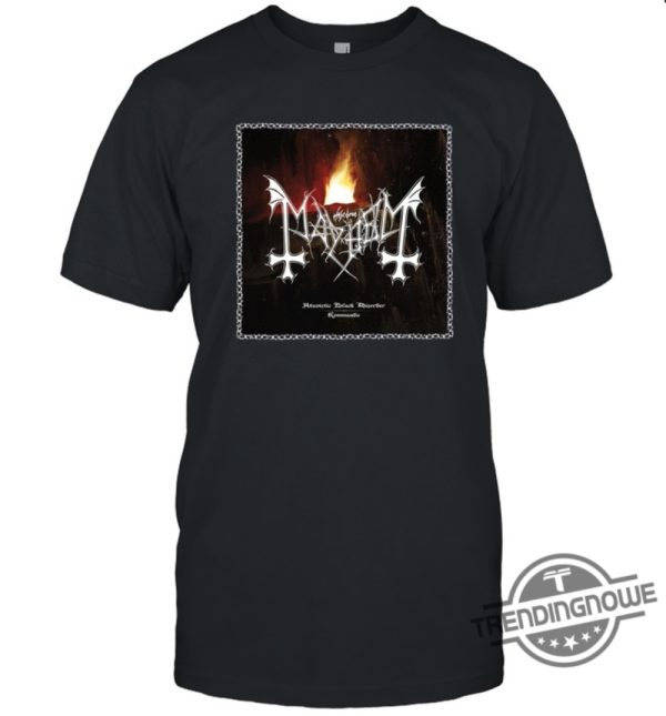 Norway Rock Mayhem Shirt Mayhem Band Shirt Mayhem Shirt Pelle Norway Rock Mayhem Band Vintage Punk T Shirt trendingnowe.com 2