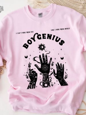 Boygenius Merch Shirt Sweatshirt Hoodie Boygenius Band 2023 Tour Shirt Indie Rock Music Tour 2023 Merch Indie Music Shirt Reset Tour Unique revetee 2