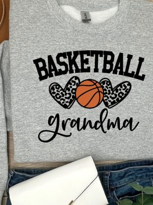 Customized Basketball Sweatshirt Your Name Basketball Shirt Basketball Grandma Shirt Basketball Mom Shirt Custom Basketball Shirt Unique revetee 2