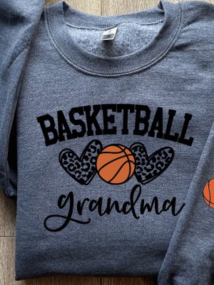 Customized Basketball Sweatshirt Your Name Basketball Shirt Basketball Grandma Shirt Basketball Mom Shirt Custom Basketball Shirt Unique revetee 3