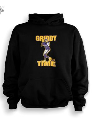 Jefferson Griddy Time Youth Hoodie Vikings Minnesota Justin Made To Order With Love Unique revetee 4