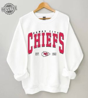 Chief Sweatshirt Kansas City Football Sweatshirt Chief Hoodie American Football Sweatshirt Kansas City Chiefs Fan Gifts Chiefs Karma Unique revetee 2