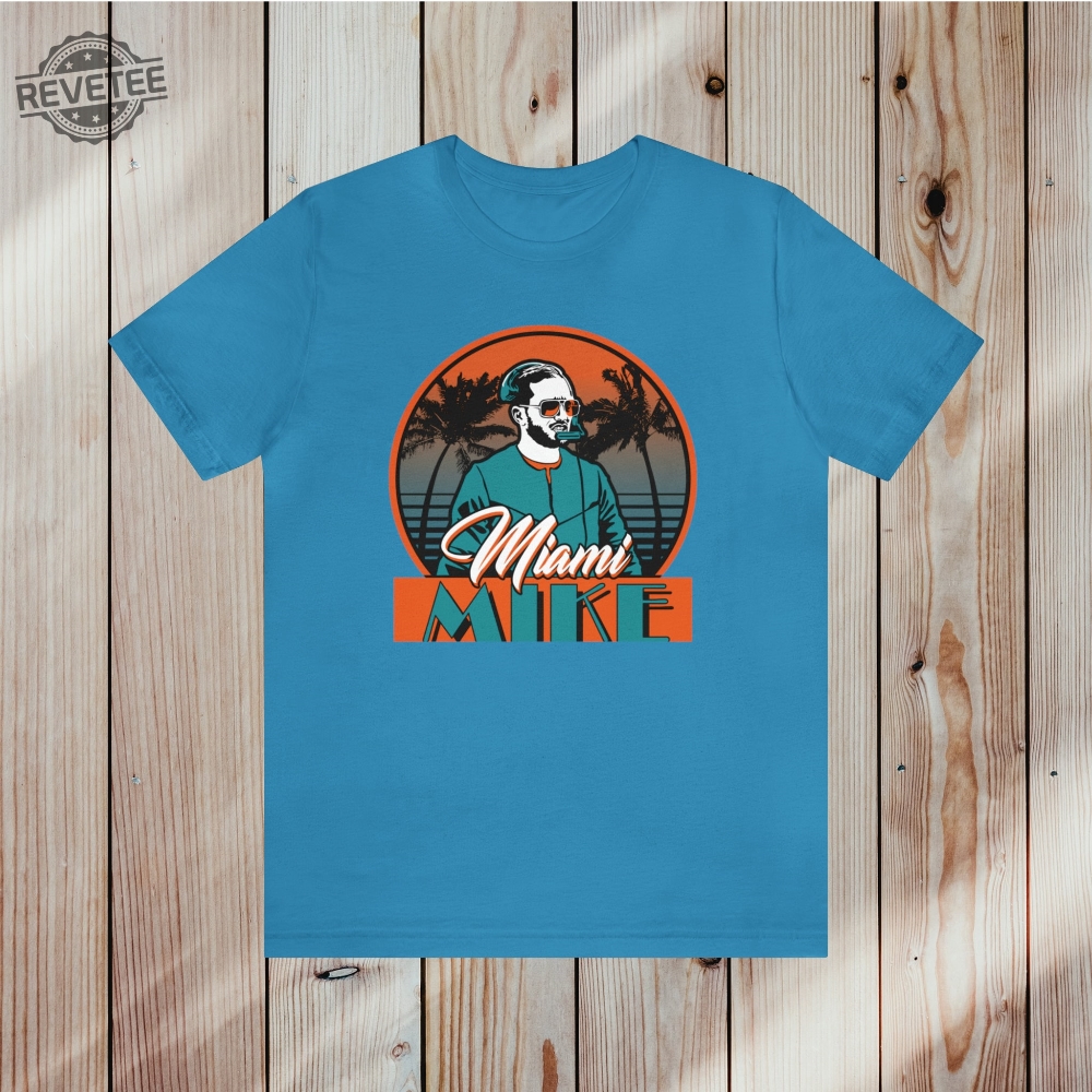 Miami Mike Shirt Miami Dolphins Fan Shirt Unique