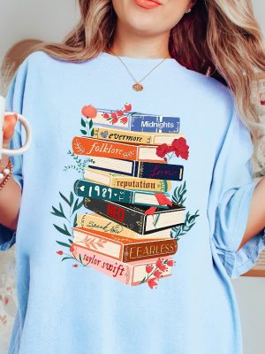 Vintage Inspired Concert Tour Books Shirt Albums As Books Shirt For Music Lover Gift Tee Unique revetee 2