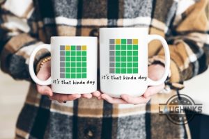 wordle cup wordle mug funny wordle travel coffee ceramic mugs zoom wordle puzzle christmas gift for coworker boss its that kinda day laughinks 1