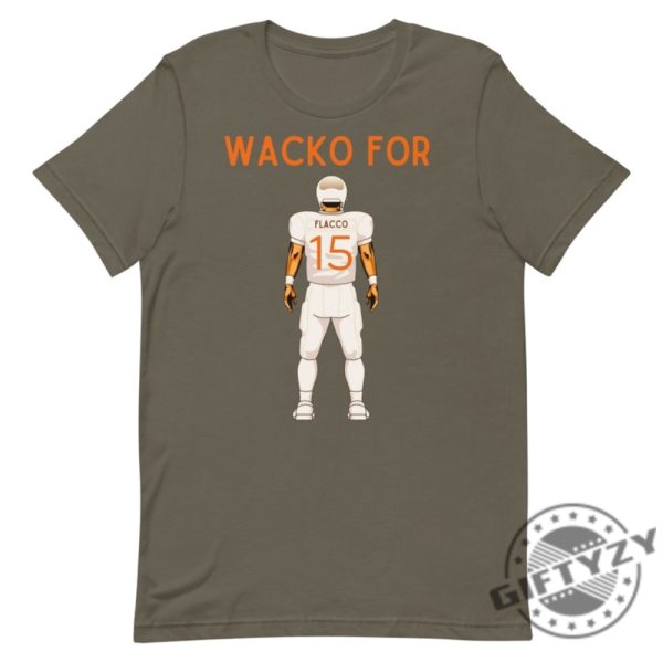 Wacko For Flacco Unisex Tshirt Football Sweatshirt Nfl Football Tshirt Fan Hoodie American Football Gift giftyzy 8 1