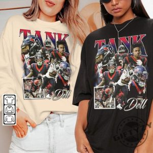 Tank Dell Houston Football Shirt Texans Football Christmas Sweatshirt Unisex Tshirt Football 90S Vintage Gift giftyzy 3 1