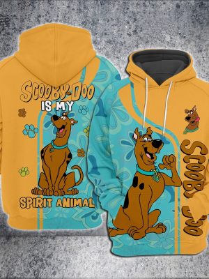 Scooby Doo Is My Spirit Animal Hoodie Scooby Doo Is My Spirit Animal T Shirt Scooby Doo Is My Spirit Animal Sweatshirt Unique revetee 3