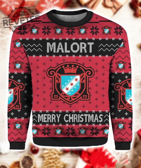 Malort Liqueur Christmas Sweater Hoodie Sweatshirt Unique revetee 1