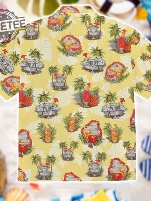 Hilo Hattie Tropical Martini Hawaiian Tshirt Hawaiian Shirt revetee 2