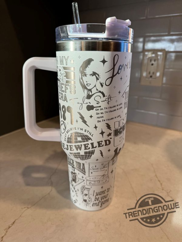 Taylor Swift Stanley Tumbler Gift For Her 40 Oz Travel Mug Swiftie Stanley Cup trendingnowe 1