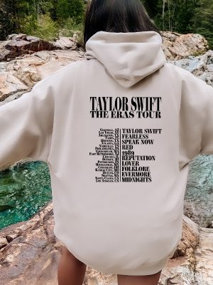 2 Sided Concert Tour Hoodie Sweatshirt Trendy Hoodie Sweatshirt Unisex Hoodie Oversized Hoodie Womens Sweater Gift For Music Lovers Unique revetee 3