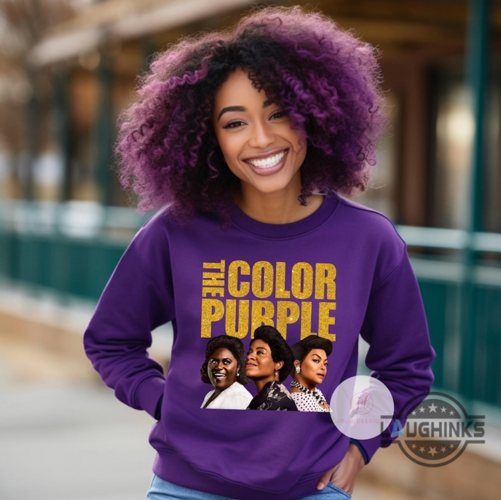 Color Purple Movie Tshirt Sweatshirt Hoodie Mens Womens Kids The Color Purple 2023 Long Sleeve Short Sleeve Tee Shirt Gift For Fans