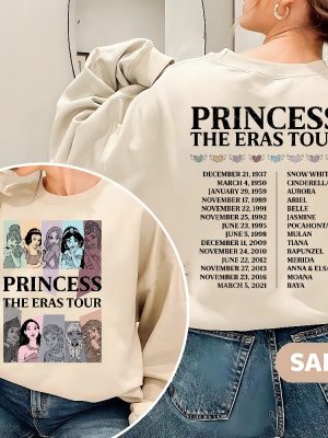 Princess Era Tour Shirt Disney Princess Characters Shirt Disney Princess Tour Shirt Disney Girl Trip Shirt Disneyland Shirt Unique revetee 2 1