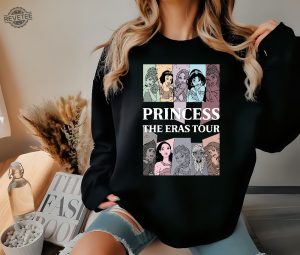 Princess Era Tour Shirt Disney Princess Characters Shirt Disney Princess Tour Shirt Disney Girl Trip Shirt Disneyland Shirt Unique revetee 3 1