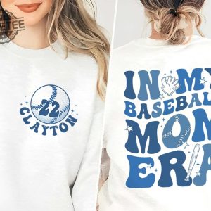 Baseball Mom Shirt Baseball Mama Shirt Baseball Lover In My Baseball Mama Era Shirt Game Day Mom Shirt Sport Mom Shirt Gift For Mom Unique revetee 5