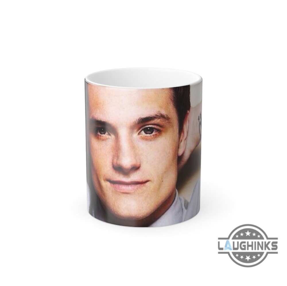 Josh Hutcherson Mug Funny Josh Hutcherson Whistle Coffee Mug Color Changing Accent Camping Travel Cups Cute Whistle Meme Prank Gift For Fans