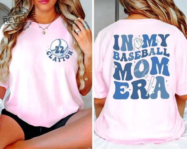 Baseball Mom Shirt Baseball Mama Shirt Baseball Lover In My Baseball Mama Era Shirt Game Day Mom Shirt Sport Mom Shirt Gift For Mom Unique revetee 8