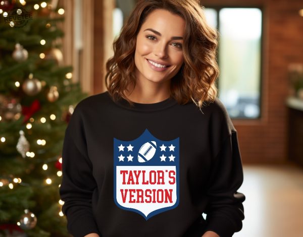 Taylors Version Football Sweatshirt Taylor Swift Football Shirt Taylor Version Shirt Taylor Game Day Shirt Football Swiftie Shirt Unique revetee 2