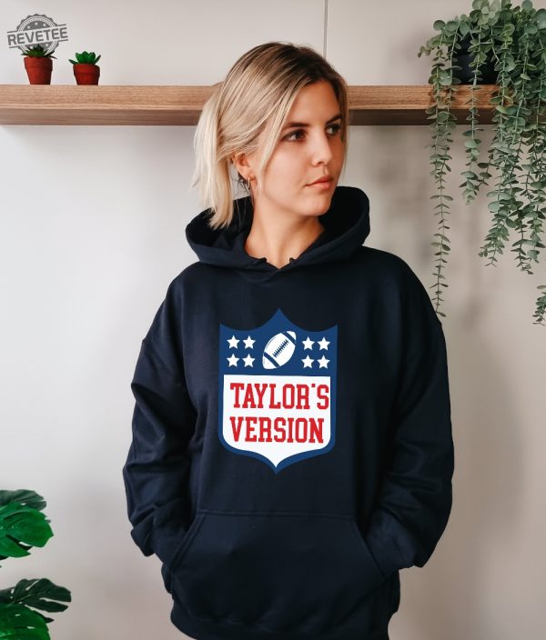 Taylors Version Football Sweatshirt Taylor Swift Football Shirt Taylor Version Shirt Taylor Game Day Shirt Football Swiftie Shirt Unique revetee 4