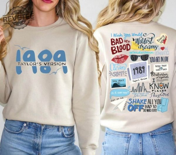 1989 Tailors Version Shirt 1989 Album Shirt Swiftie Sweatshirt Hoodie Unique revetee 1