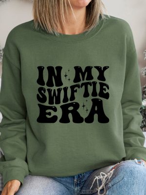 In My Swiftie Era Sweatshirt Swiftie Era Hoodie Cute Woman Sweatshirt Retro Sweater Swiftie Version Sweater Trendy Women Sweatshirt Unique revetee 4