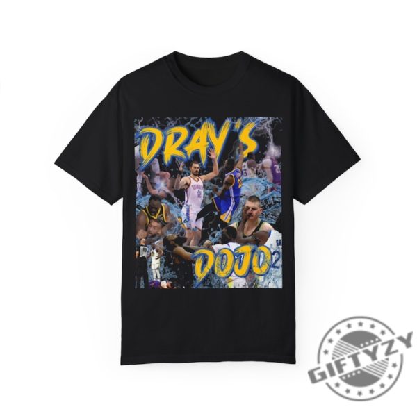 Draymond Green Shirt Drays Dojo Hoodie Basketball Vintage 90S Tshirt Design Retro Bootleg Sweatshirt Trendy Shirt giftyzy 1