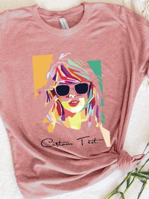 Kids Custom Swiftie Shirt Stylish Fan Apparel Youth Taylor Merch Customizable Swiftie Merch The Eras Crew Neck Shirt Eras Concert Tee Unique revetee 2