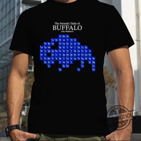 Purriodic Table Shirt Chemistry The Periodic Table Of Buffalo Shirt trendingnowe.com 1