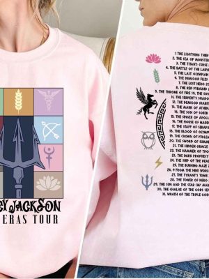 Percy Jackson And The Olympians Eras Tour Sweatshirt Greek Mythology Shirt Rick Riordan Bookish Shirts Book Lover Gifts Unique revetee 3