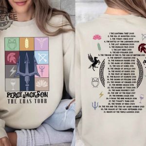 Percy Jackson And The Olympians Eras Tour Sweatshirt Greek Mythology Shirt Rick Riordan Bookish Shirts Book Lover Gifts Unique revetee 4