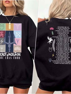 Percy Jackson And The Olympians Eras Tour Sweatshirt Greek Mythology Shirt Rick Riordan Bookish Shirts Book Lover Gifts Unique revetee 6