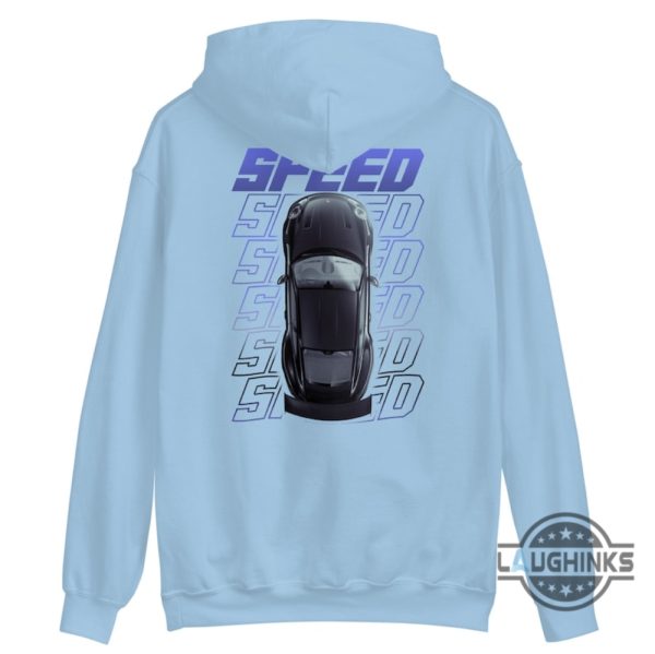 porsche 911 gt3 rs hoodie tshirt sweatshirt mens womens back side speed design sports car racing car gift for car guys drivers lovers laughinks 1